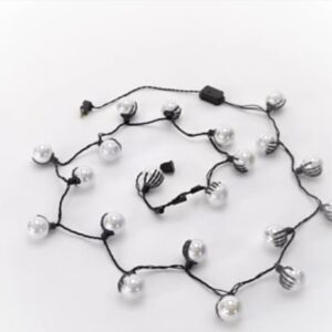 Member's Mark 20-Count Spooky LED G50 Lights – 8-Function, 7.5 Ft Indoor/Outdoor String Lights