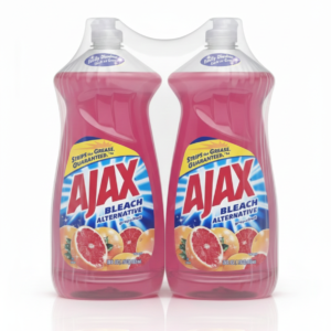 Ajax Ultra Triple Action Liquid Dish Soap, Bleach Alternative, Grapefruit Scent – 28 fl oz, 2 Pack